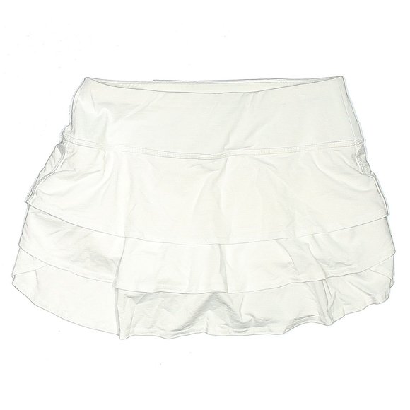 Athleta Swagger Skirt Skort Tennis, white Size MEDIUM    EUC - Picture 2 of 6